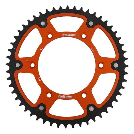 SUPERSPROX Orange Stealth Sprocket For Husaberg 701 Supermoto 2018 RST-990-52-ORG